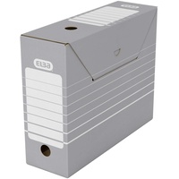 Elba Archivboxen Tric grau/weiß 11,0 x 34,0 x 27,0