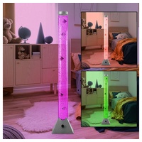 ETC Shop LED RGB Wasser Säule Stand Leuchte Deko