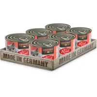 LEONARDO Nassfutter [6x200g Rind] | Getreidefreies Nassfutter für Katzen