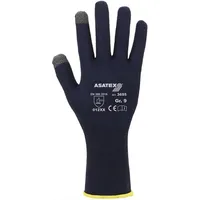 ASATEX Smartphone Feinstrickhandschuh Gr.7 dunkelblau