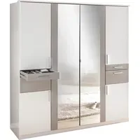 WIMEX Kleiderschrank Koblenz weiß 4-türig
