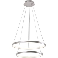 Just light. Just Light Pendelleuchte Circle Silber Ø 50