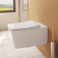Vitra Aquacare Metropole Wand-Dusch-WC mit Bidetfunktion, Thermostat-Armatur, weiß