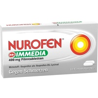 Reckitt Benckiser Deutschland GmbH NUROFEN Immedia 400 mg Filmtabletten