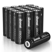 Bonai Akku AA 2800mAh 8 Stück Wiederaufladbare Batterien hohe