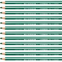 Stabilo Dreikant-Buntstift Trio dick 12 St. grün