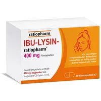 Ratiopharm IBU-LYSIN-ratiopharm 400 mg Filmtabletten 50 St.