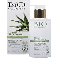 Phytorelax Laboratories Bio Sebum Aloe Vera sanftes Reinigungsgel mit
