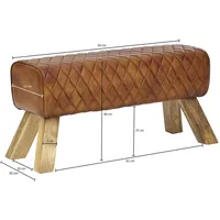 Wohnling Sitzbank 'WL6.089', braun