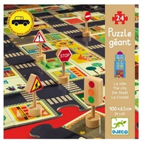 Djeco DJ07161 Puzzle strade La Città (24 Teile)