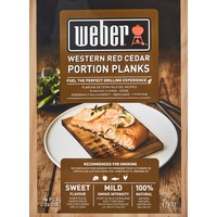 Weber Räucherbrett klein 11 x 15 cm Holz Zeder