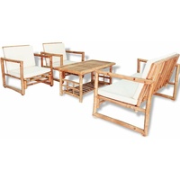 VidaXL Bambus Set 12-tlg. natur