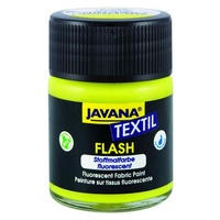 Kreul Javana Stoffmalfarbe für helle Stoffe leuchtblau, 50 ml