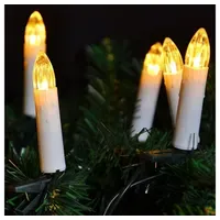 Nipach GmbH Baumkerzen LED 10 m Weiß
