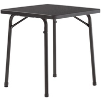 Sieger Garten-Klapptisch mit mecalit-Pro-Platte 70 x 70 x 72