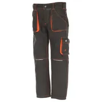 Planam Junior Bundhose oliv/orange
