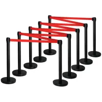 Stagecaptain PLS-200B Absperrständer Personenleitsystem schwarz