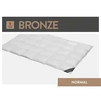 SPESSARTTRAUM Daunendecke Bronze normal Daunen, 10% Federn 240x220 cm
