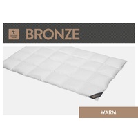 SPESSARTTRAUM »Bronze«, warm, Füllung: 90% Daunen, 10% Federn, Bezug:
