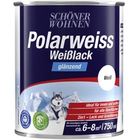 Schöner Wohnen Weißlack »Polarweiss«, glänzend