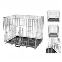 VidaXL Faltbare Hundebox Metall L