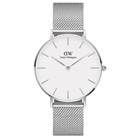 Daniel Wellington Petite Sterling Edelstahl 36mm DW00100306