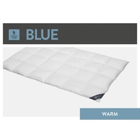 SPESSARTTRAUM »Blue«, warm, Füllung: 60% Daunen, 40% Federn, Bezug: