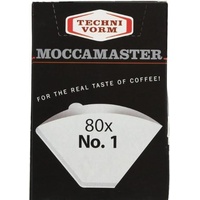 Moccamaster Filtertüten weiß No.1 80 St.