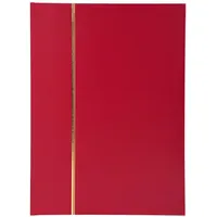 Exacompta Briefmarkenalbum 225x305cm 16 Seiten bordeaux