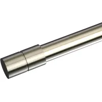 LIEDECO Endstück für Gardinenstangen Zylinder Inox/Messing ø 20 mm