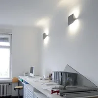 MAWA Design Mawa britz Wandleuchte, weiß matt
