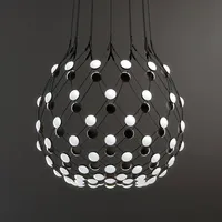 Luceplan Mesh LED, ø80 cm Abhängung 5m