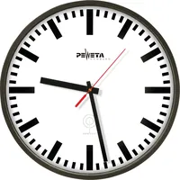 Sport-Thieme Peweta® Funkwanduhr aus Kunststoff Zifferblatt Balken