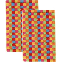 CAWÖ Life Style Karo Gästehandtuch 30 x 50 cm