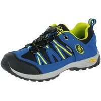 Brütting Ohio Low Trekking-& Wanderhalbschuhe, Blau Schwarz Lemon, 41