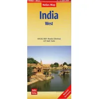 Freytag-Berndt und ARTARIA Nelles Map Landkarte India: West