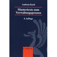 Beck C. H. Mustertexte zum Verwaltungsprozess