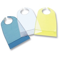 Suprima Ess-Schürze PVC mit Auffang und Klettverschluss