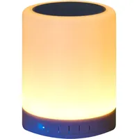 Lunartec 2in1-Bluetooth-Lautsprecher und LED-Tischleuchte, 6 Watt, 160 Lumen