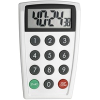TFA Dostmann 38.2026 Timer Silber digital