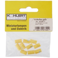 Kahlert Licht Muffen 2.6 mm 10 St. ohne Querloch