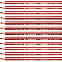 Stabilo Dreikant-Buntstift 12 St. kirschrot