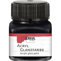Kreul Kreul, Acryl Glanzfarbe Schwarz 20 ml