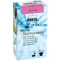 Kreul 98527 - Batik-Textilfarbe Pink Princess, 70 g, Farbpulver