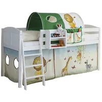 TICAA Hochbett Eric Country 90 x 200 cm Kiefer