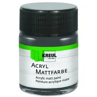 Kreul Acryl Mattfarbe graphitgrau, 50 ml