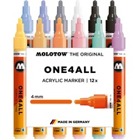 Molotow One4All 227HS 4mm sortiert VE=12 Stück Stiftebox (Sortiert,