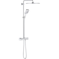Grohe Rainshower SmartActive 310 Duschsystem mit Thermostatbatterie Wandmontage, höhenverstellbar,