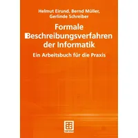 Vieweg+Teubner Verlag Formale Beschreibungsverfahren der Informatik