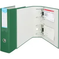 Donau Elektronik Doppelordner DIN A5 75 mm Grün 1